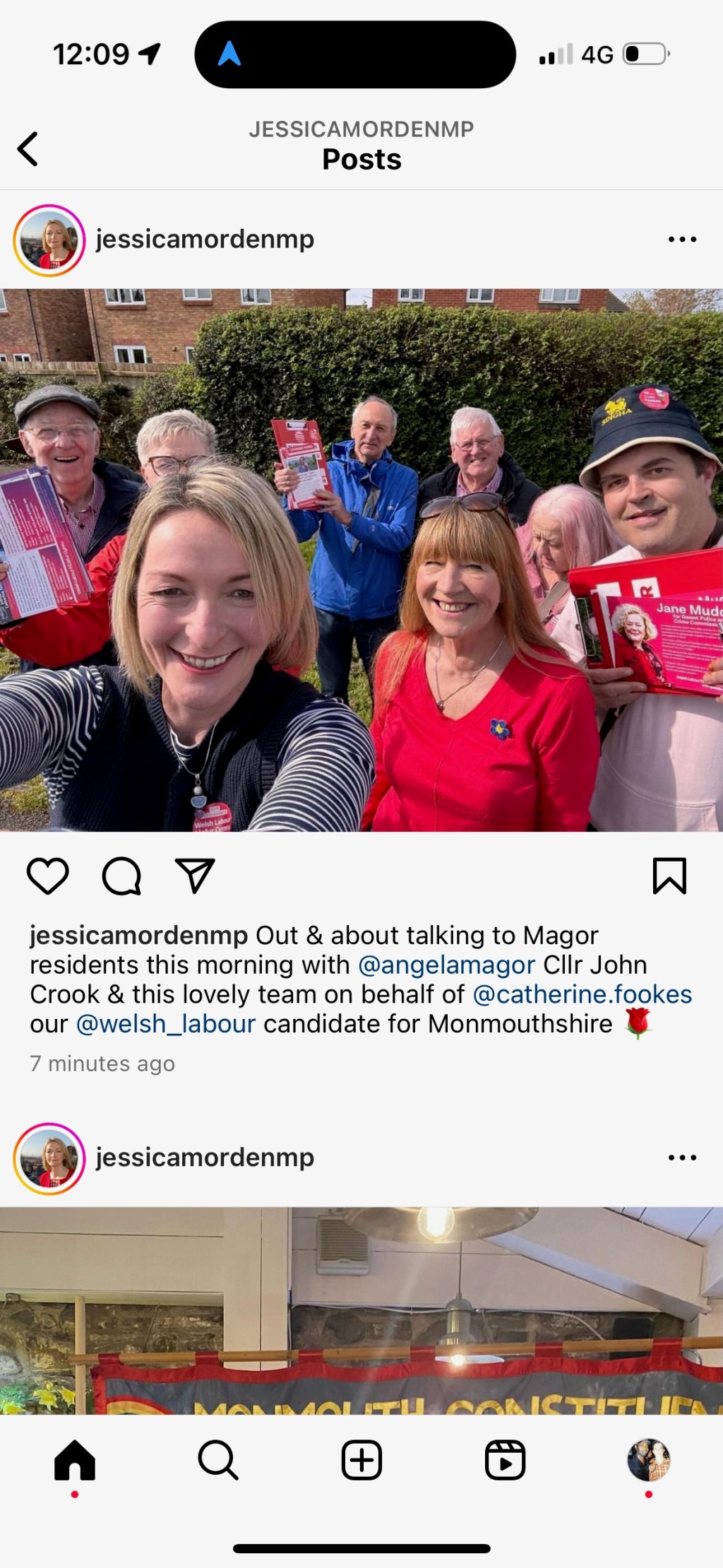 Labour Doorstep, Magor