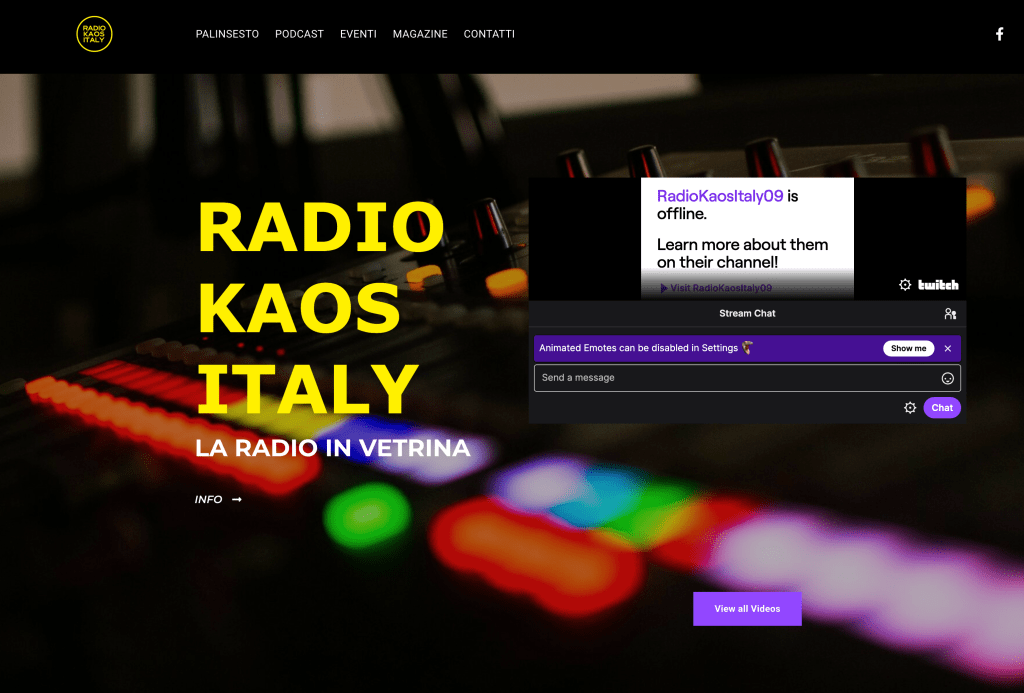 Wez G on Radio Kaos Italy tonight from&nbsp;9pm