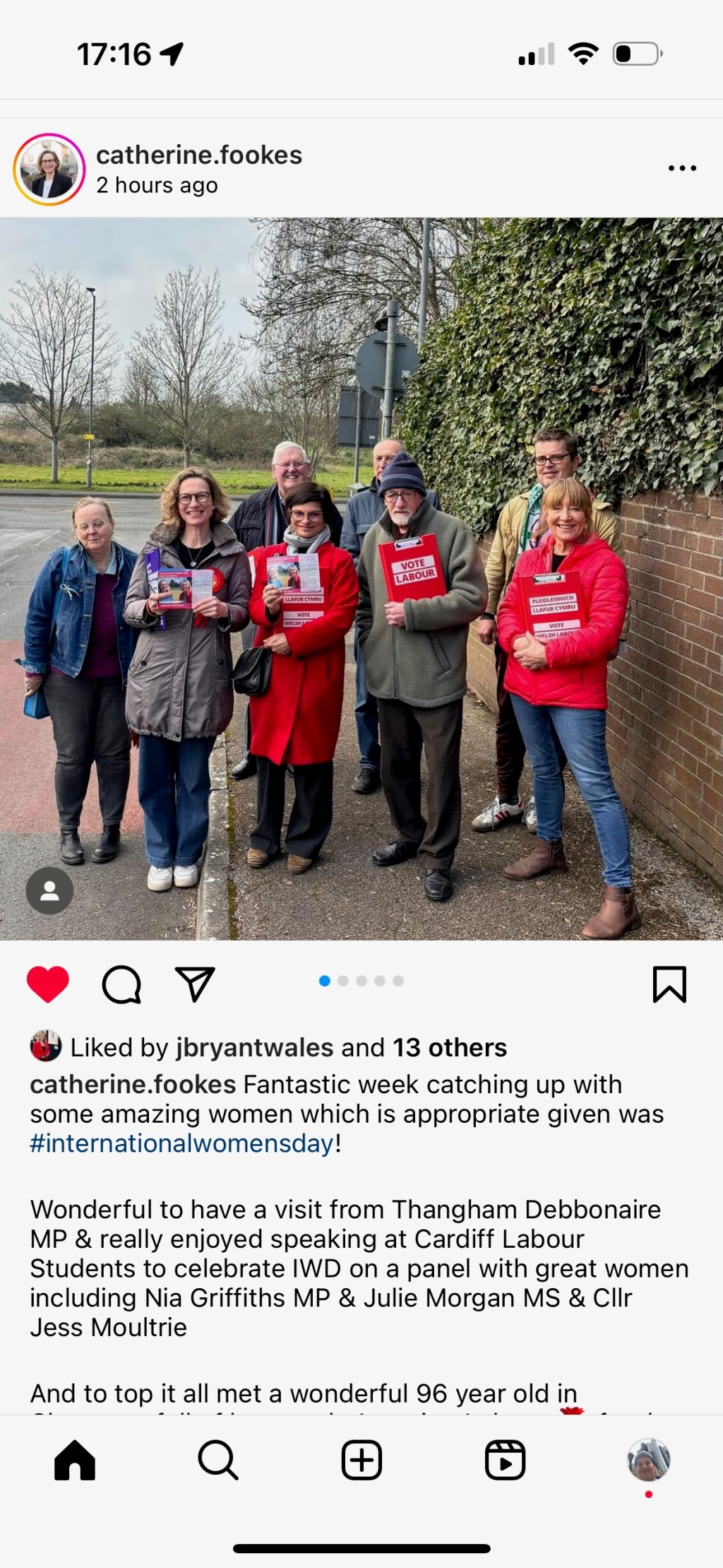 Labour Doorstep, Undy