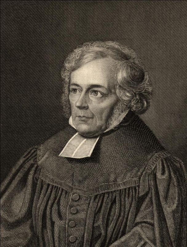 Portrait of Friedrich Schleiermacher, an important figure in translation theory, who developed concepts of domestication and foreignization.