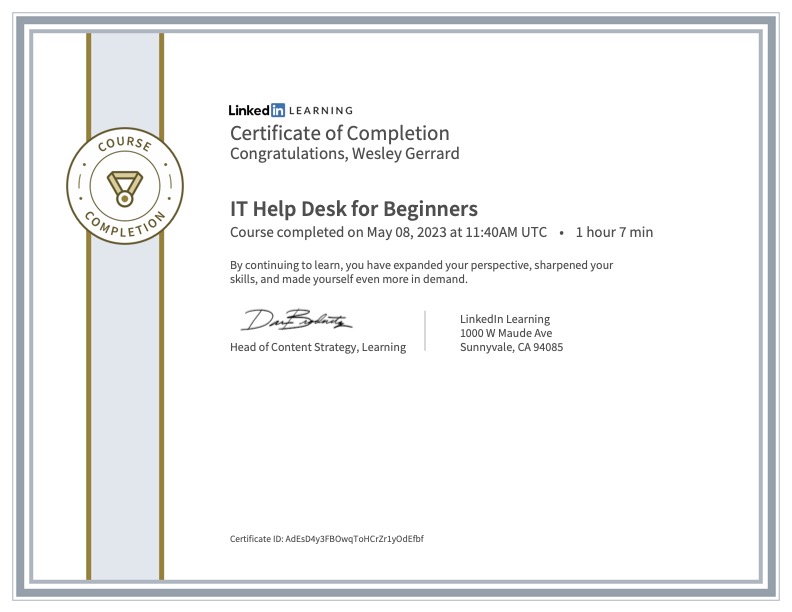 IT Help Desk for&nbsp;Beginners