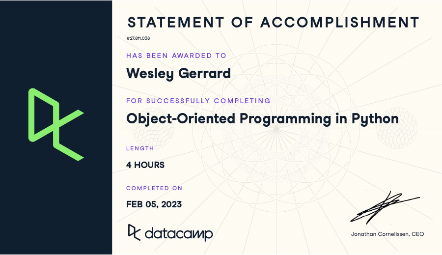 Object-Oriented Programming in Python