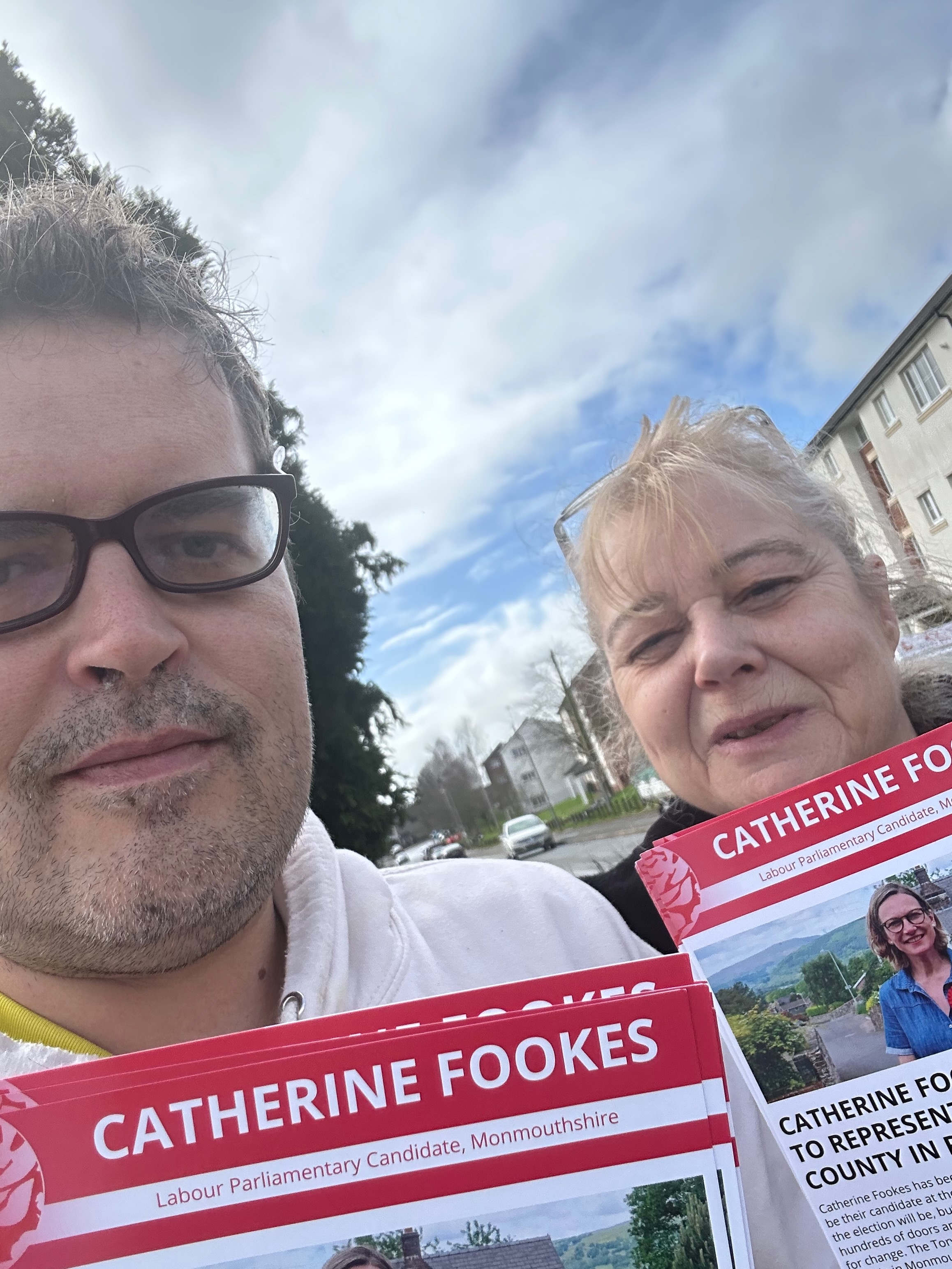 Labour Party Leaflet Drop, Dewstow Ward, Caldicot