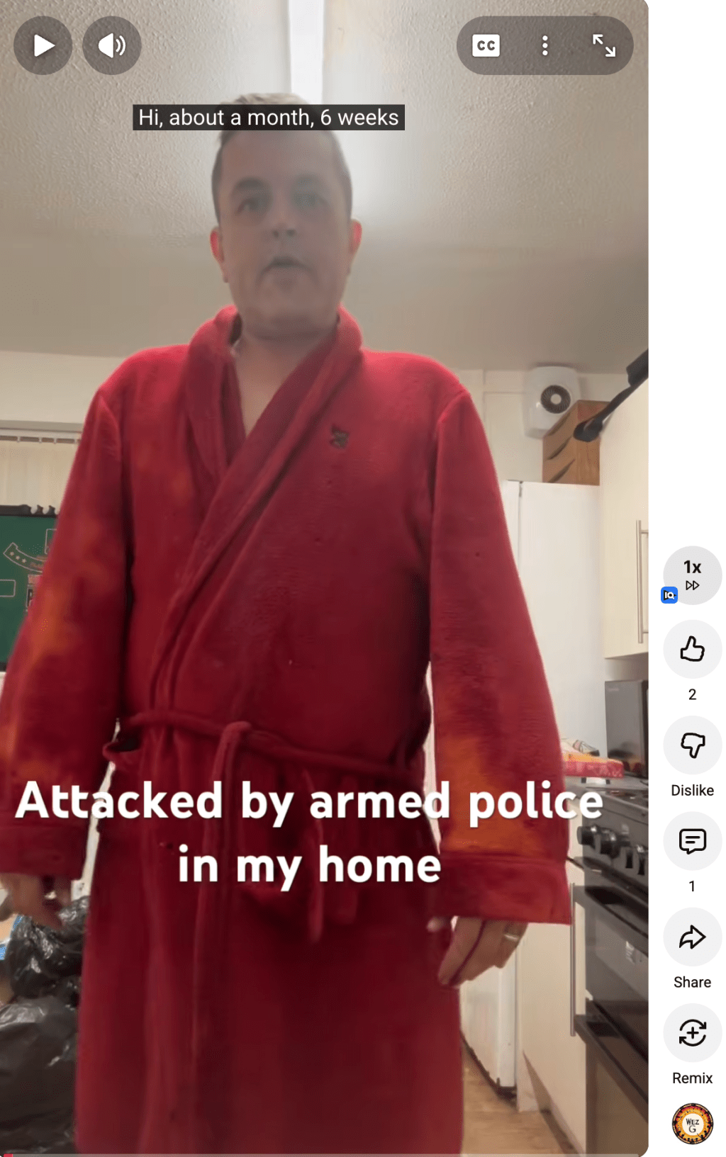 Attacked by Armed Police in my&nbsp;Home