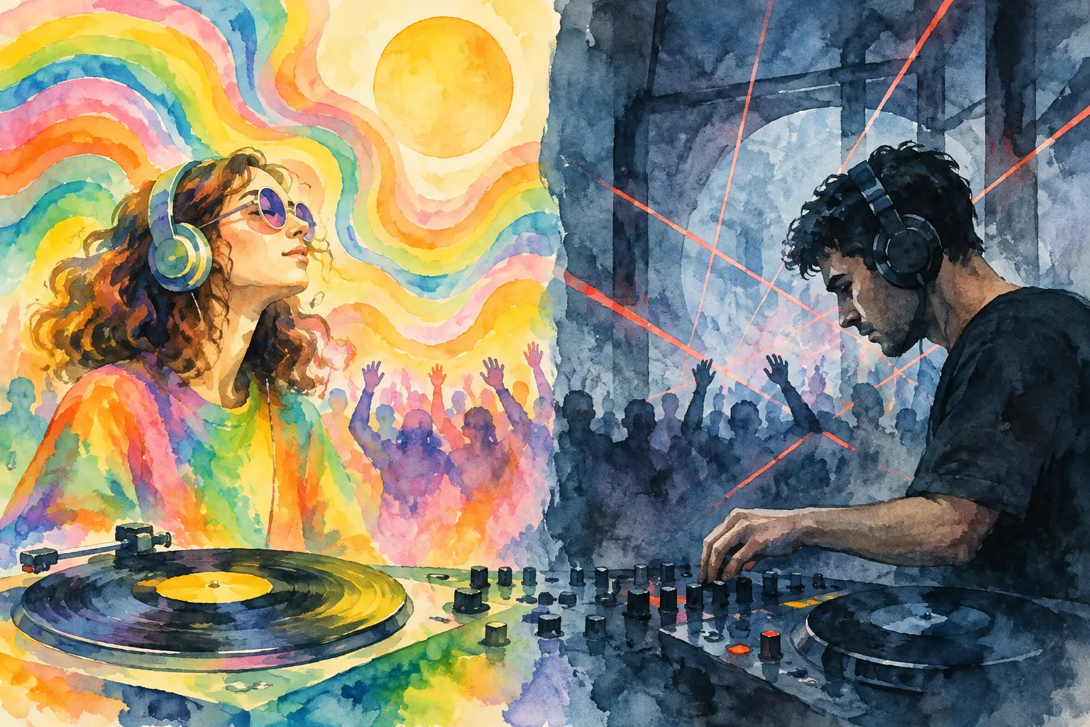 Acid House Versus Techno Differences Explained